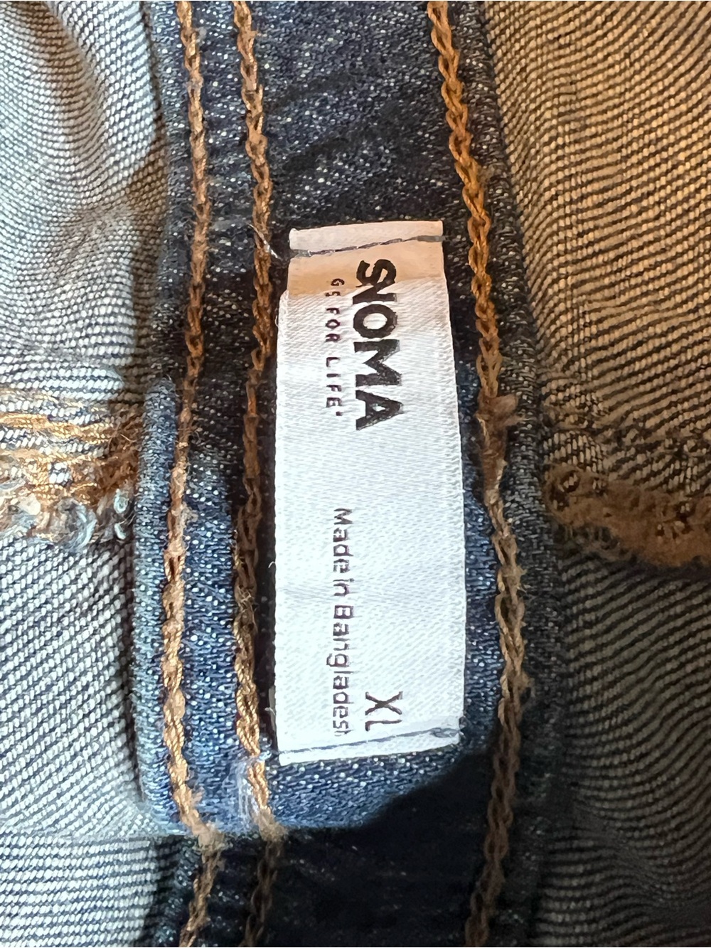 Sonoma Women's Denim Jean Overalls - Casual Relaxed Fit - Picture 8 of 9